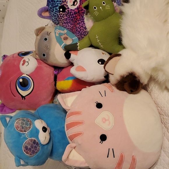 🐈Set of 8 Toys Cats - Picture 1 of 17